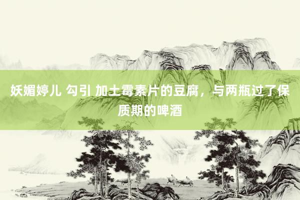 妖媚婷儿 勾引 加土霉素片的豆腐，与两瓶过了保质期的啤酒